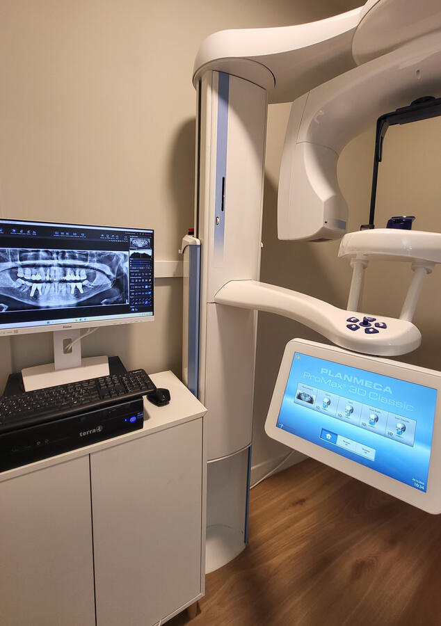 Salle CBCT du cabinet du Dr Barthélemy à Strasbourg Cronenbourg